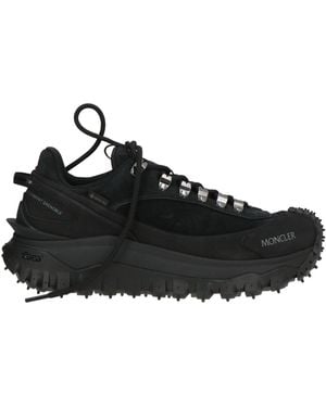 Moncler Sneakers Leather - Black