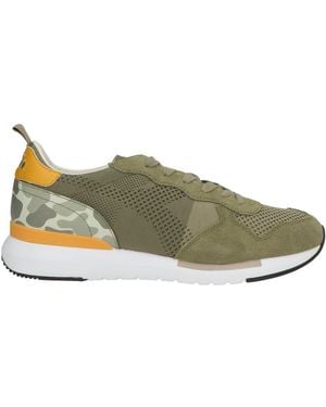 Diadora Sneakers Textile Fibers, Leather - Green