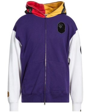 A Bathing Ape Sweatshirt Cotton - Purple