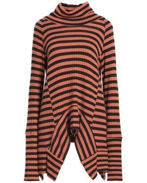 SOHO-T Tan Turtleneck Polyester, Viscose, Elastane - Brown