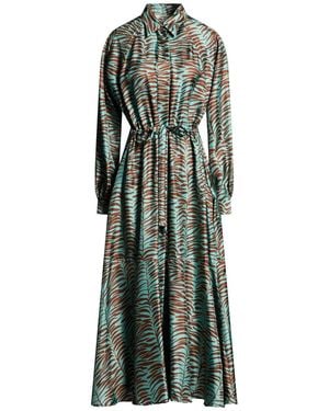 ODEEH Midi Dress Silk - Green