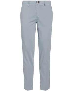 BOGGI Pants Cotton, Lyocell, Elastane - Gray