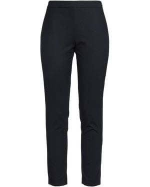 Fabiana Filippi Midnight Trousers Virgin Wool, Polyamide, Elastane - Blue