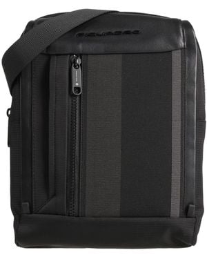 Piquadro Cross-Body Bag Cow Leather, Eva (Ethylene - Black
