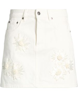 MSGM Denim Skirts - Natural