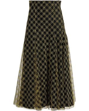 Philosophy Di Lorenzo Serafini Maxi Skirt Polyamide - Green