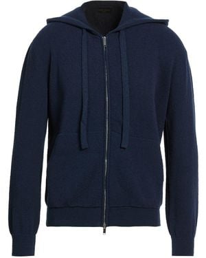Roberto Collina Midnight Cardigan Cotton, Polyamide - Blue