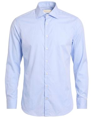 RECORD LUX Shirt Cotton - Blue