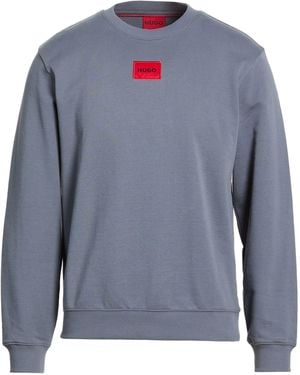 HUGO Sweatshirt Cotton, Elastane - Blue