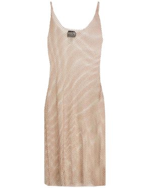 Santa Brands Mini-Kleid - Natur