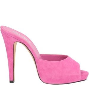 Paris Texas Sandals Soft Leather - Pink