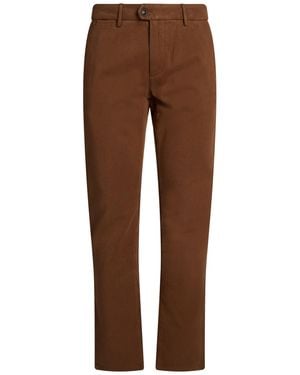 Teleria Zed Trousers Cotton, Elastane - Brown