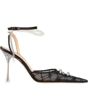 Mach & Mach Court Shoes Textile Fibres - Black
