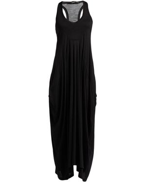 Isabel Benenato Maxi Dress Virgin Wool, Polyamide - Black