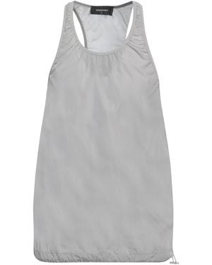 DSquared² Light Tank Top Cotton, Polyamide - Grey