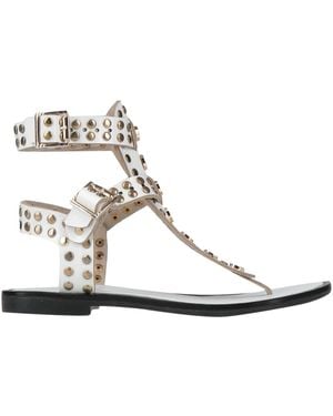 Islo Isabella Lorusso Thong Sandal Cowhide - White