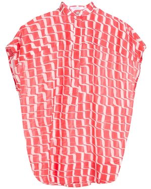 Barba Napoli Top Cotton, Silk - Red