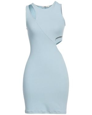 hinnominate Mini Dress Cotton, Elastane - Blue
