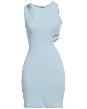 hinnominate Mini Dress Cotton, Elastane - Blue