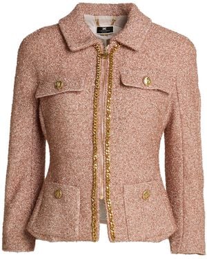 Elisabetta Franchi Jacket - Brown