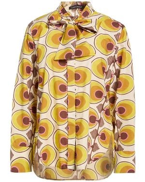 Luisa Cerano Shirt Cotton - Yellow