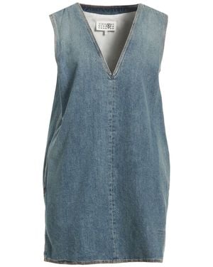 MM6 by Maison Margiela Mini Dress Cotton - Blue