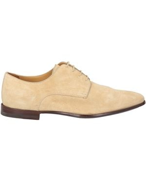Testoni Lace-Up Shoes Leather - White