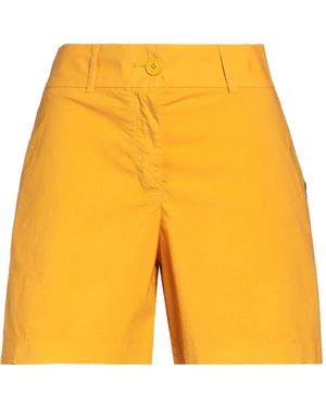 T-jacket By Tonello Shorts & Bermuda Shorts Cotton, Elastane - Yellow