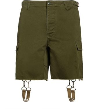 Celine Military Shorts & Bermuda Shorts Cotton - Green