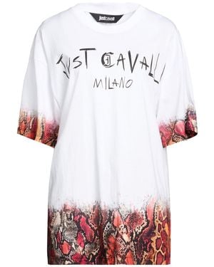 Just Cavalli T-Shirt Cotton - White
