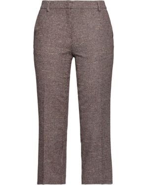 Fedeli Cropped Pants - Gray