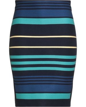 Hanita Mini Skirt Acetate, Elastane - Blue