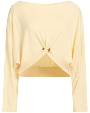 Elisabetta Franchi Top Viscose, Elastane - Natural