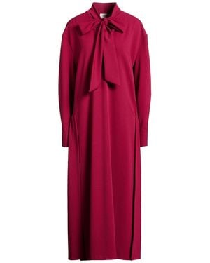 ViCOLO Maxi Dress Polyester, Elastane - Red