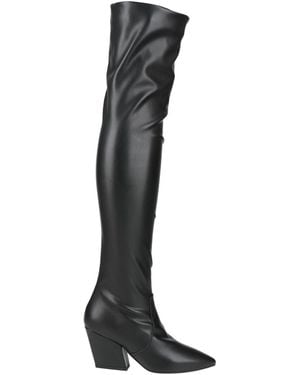Wo Milano Boot Textile Fibres - Black