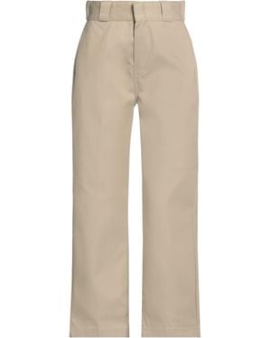 Dickies Pants Polyester, Cotton - Natural