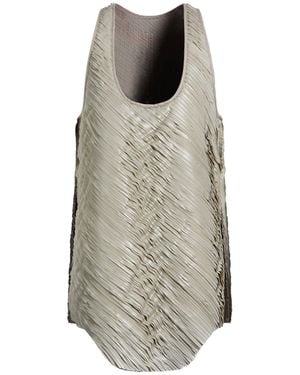 Rick Owens Khaki Tank Top Polyamide, Elastane - Gray
