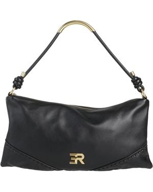 ERMANNO FIRENZE Shoulder Bag Cow Leather - Black