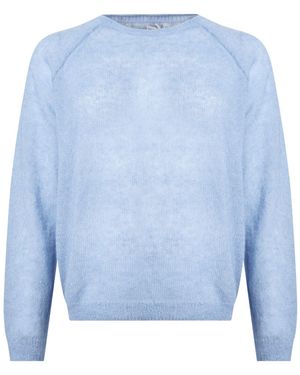 Hartford Sweater Alpaca Wool, Wool, Polyamide - Blue