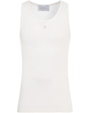 Ferragamo Tank Top - Weiß