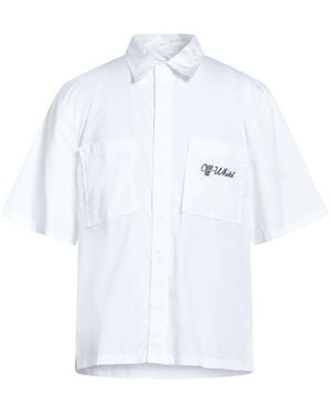 Off-White c/o Virgil Abloh Shirt Cotton - White