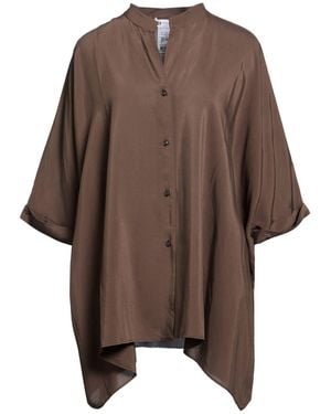 Diana Gallesi Shirt Viscose - Brown