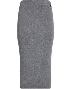 Dixie Midi Skirts - Gray