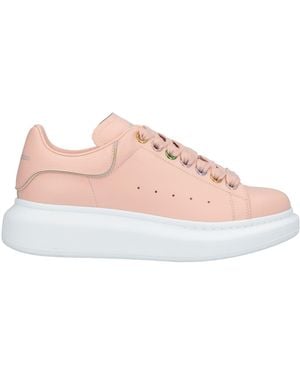 McQueen Sneakers Soft Leather - Pink