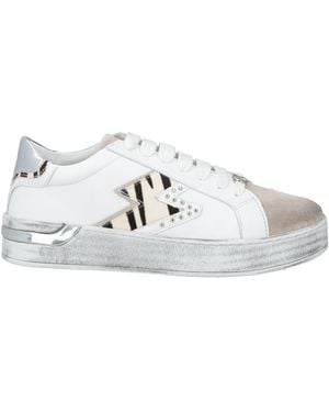 CafeNoir Sneakers Leather - White