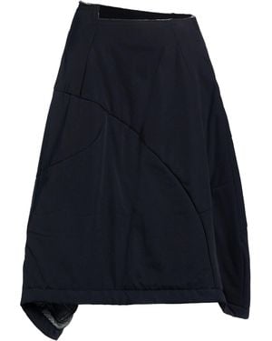 Comme des Garçons Midnight Midi Skirt Wool - Blue