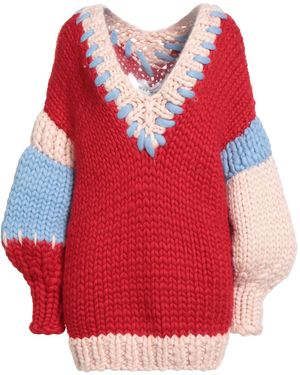 Hope Macaulay Sweater Merino Wool - Red