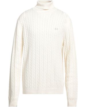 Sun 68 Rollkragenpullover - Weiß