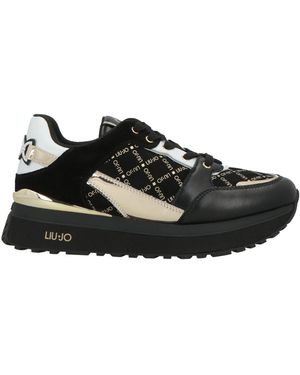 Liu Jo Trainers Leather, Textile Fibres, Synthetic Fibres - Black