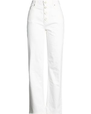 Ganni Jeans Organic Cotton - White